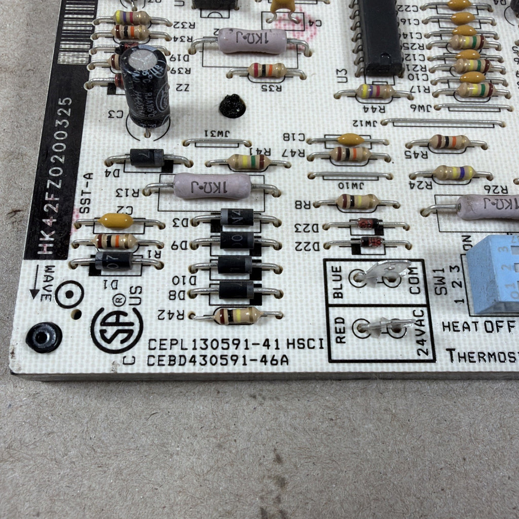 TESTED🔥 Furnace Control Circuit Board CEBD430591-46A CEPL130591-41 Carrier