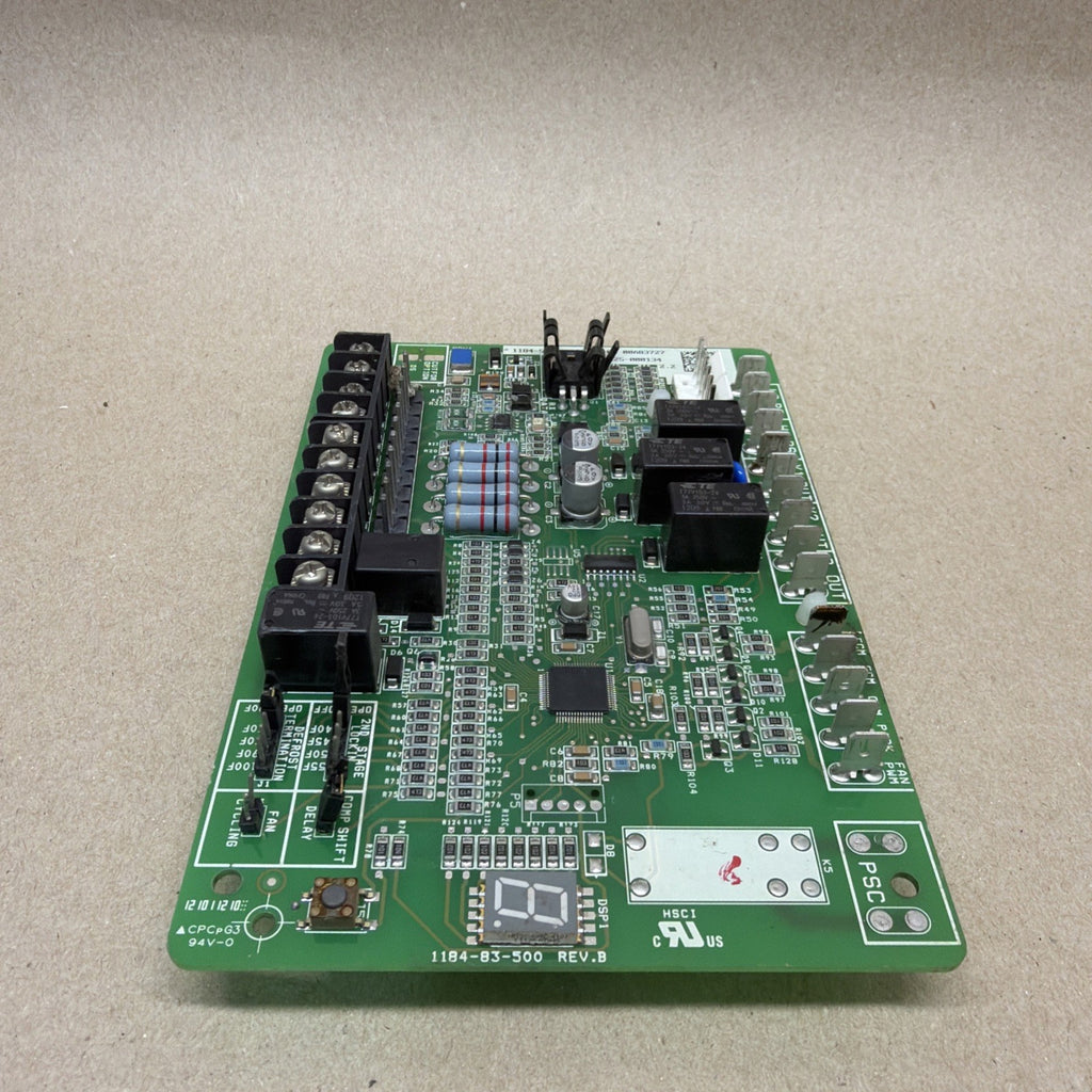 TESTED🔥 Lennox Heat Pump Control Board 1184-83-500. 103369-02 1184-501