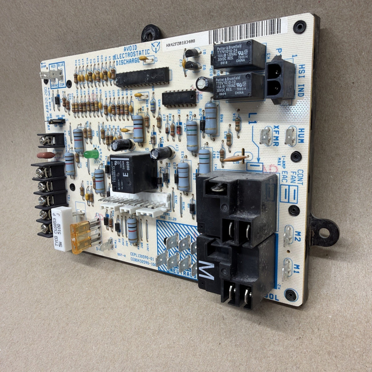 TESTED✅ Carrier Briant Control Board HK42FZO18  CEBD430590-10A CEPL130590-01