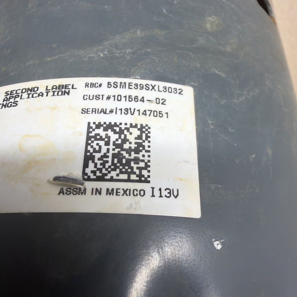 TESTED✅ Genteq ECM 3.0 Blower Motor 5SME39SXL3032 1HP 101564-02 GC07