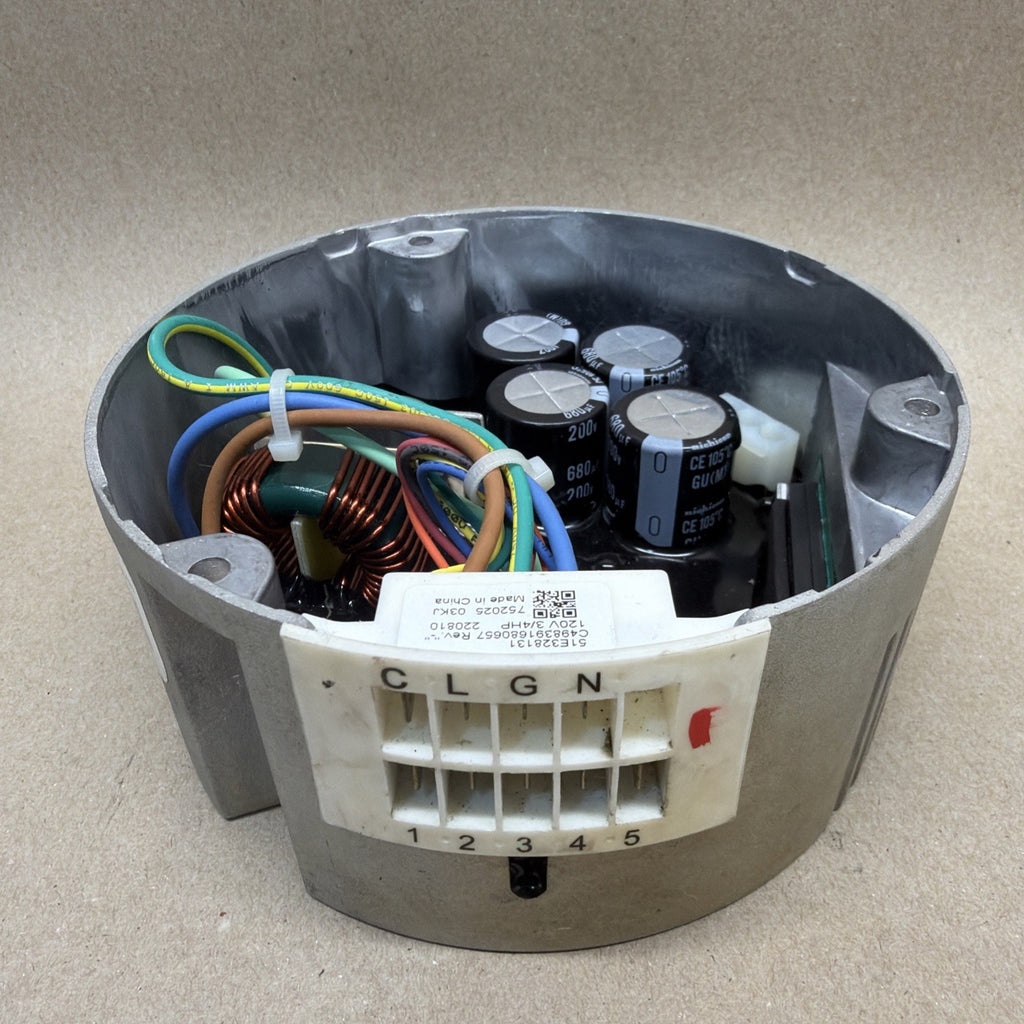 TESTED🔥 NIDEC 51E328131 ECM Module C498391680657 CW LE  3/4HP 120V