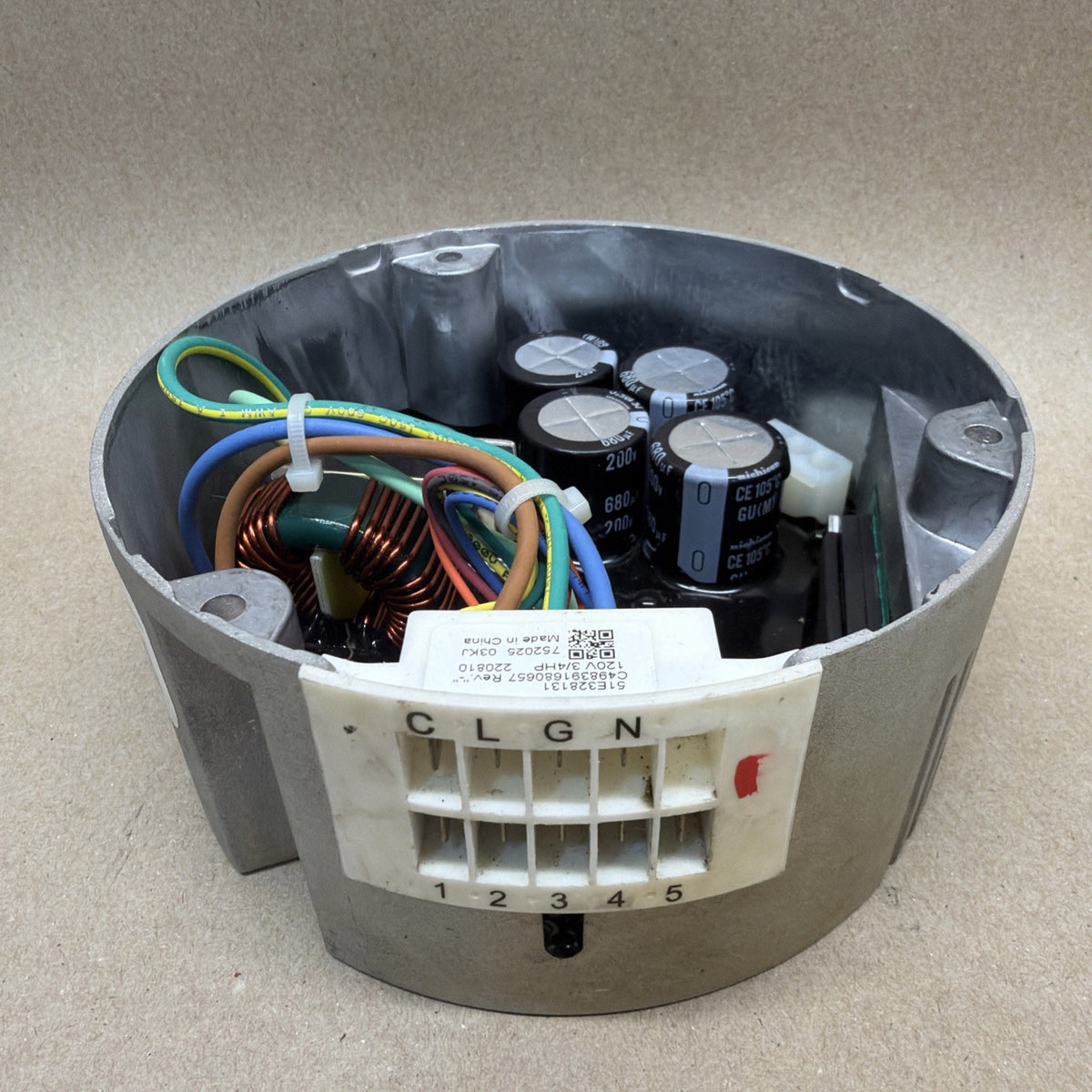 TESTED🔥 NIDEC 51E328131 ECM Module C498391680657 CW LE  3/4HP 120V