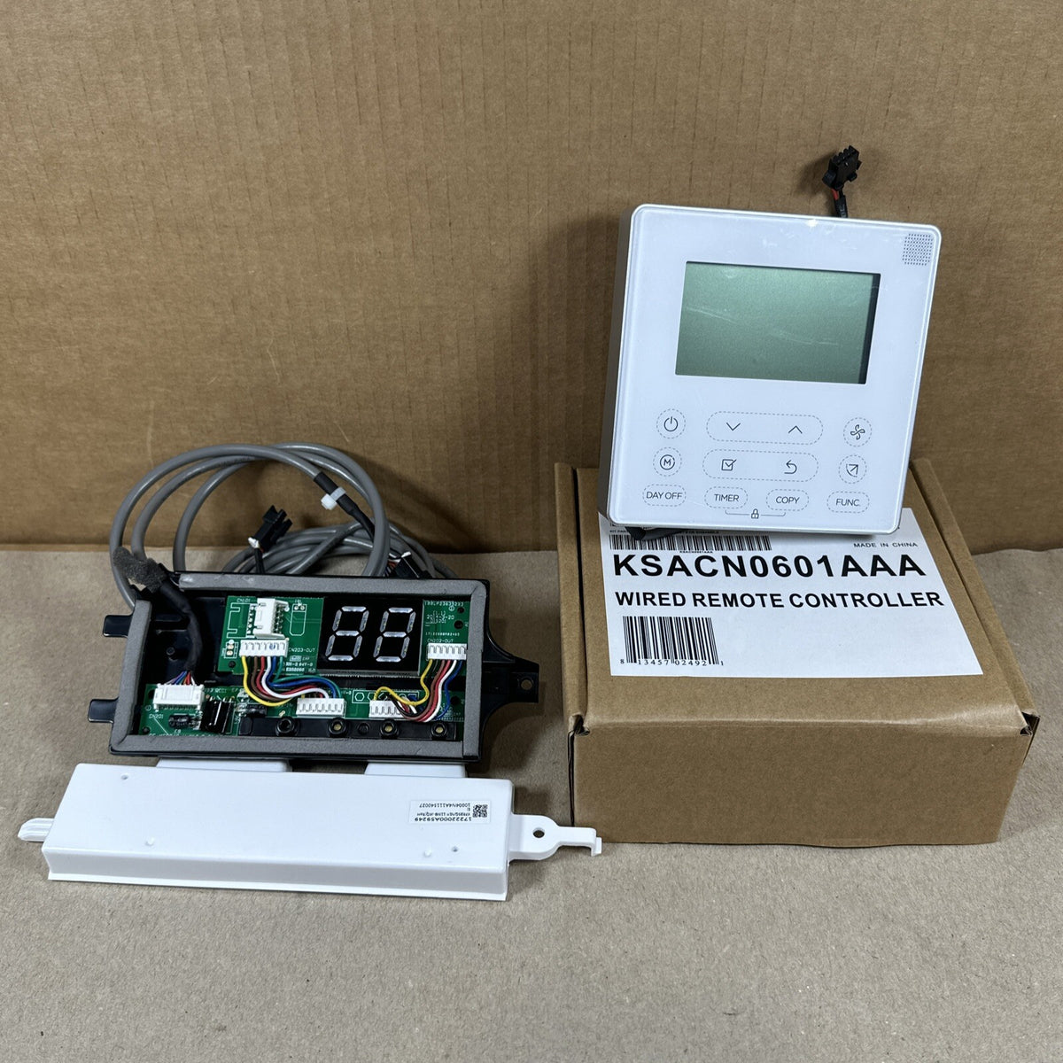 HVAC KSACN0601AAA Wired Remote Control 7 Day programmable Thermostat Carrier
