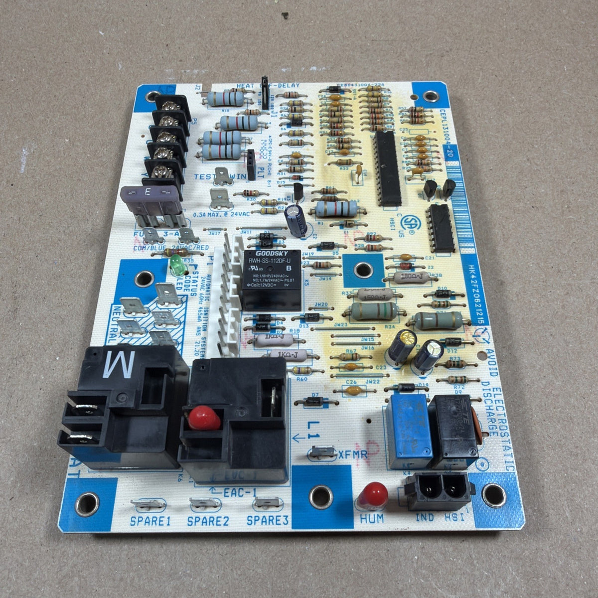 Carrier HK42FZ062 Furnace Control Board CEPL131004-20 CEBD431004-22A