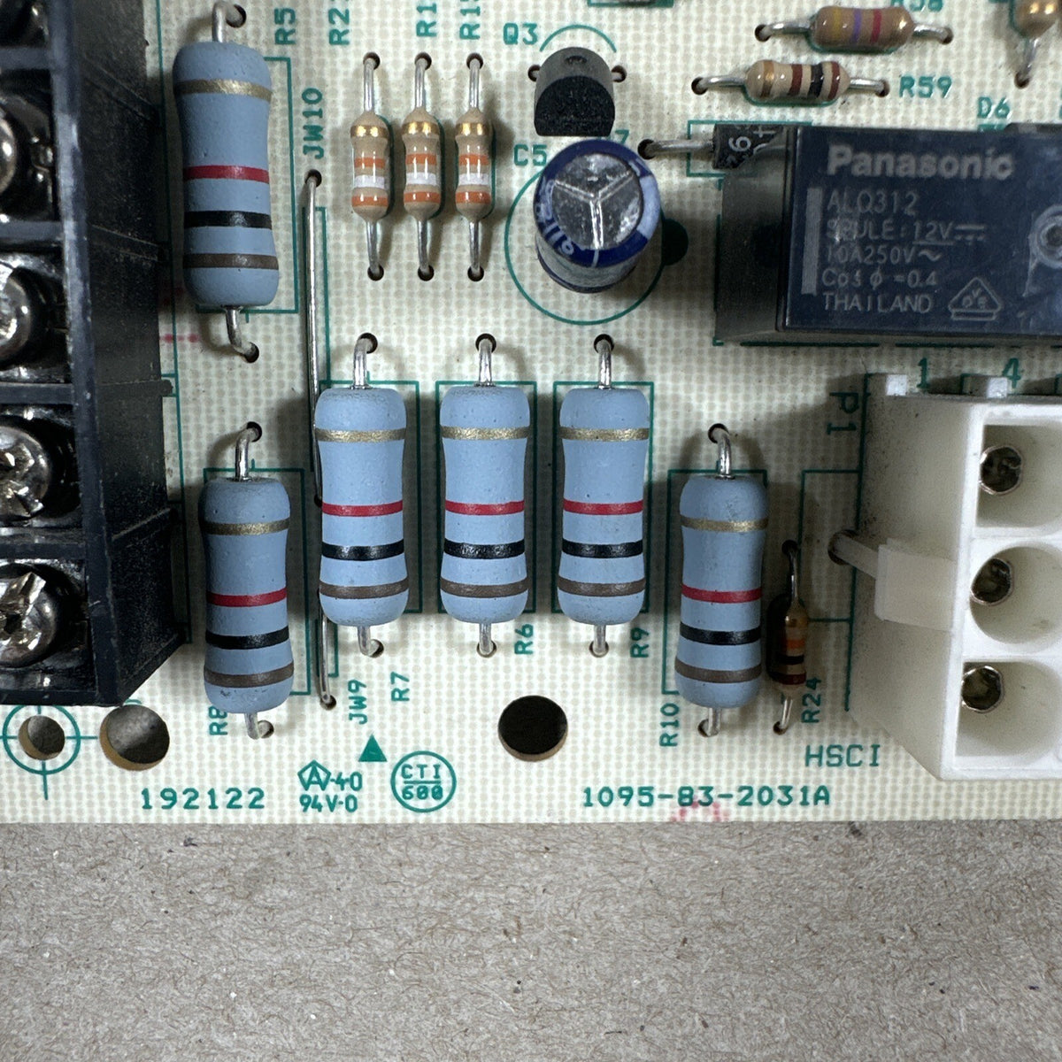 Rheem 1095-83-2031A  Furnace Control Board 62-102637-01  1095-205. (B323)