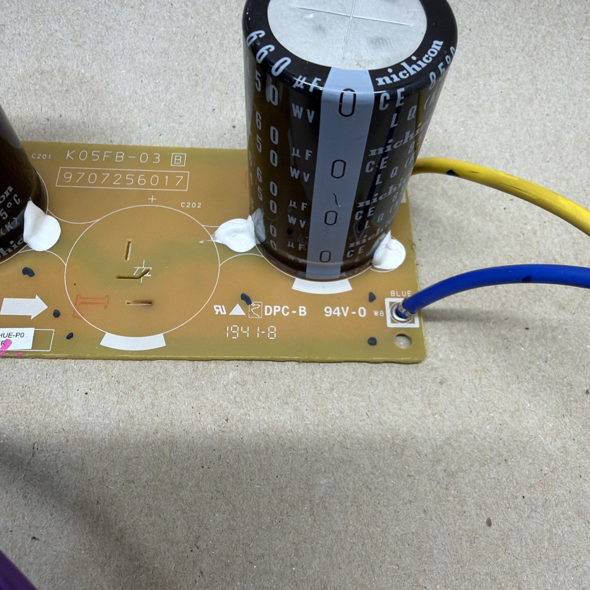 TESTED🔥. FUJITSU K05FB-0902HUE-P0 Capacitor Board 9707256017 K05FB-03