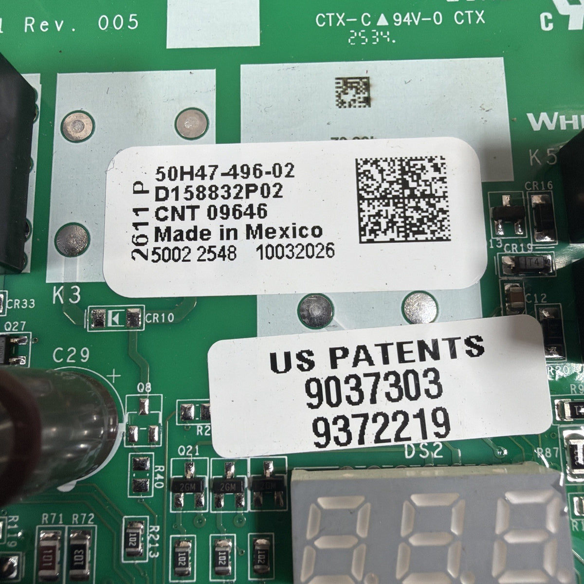 TESTED🔥 White Rodgers 50H47-496-02 Furnace Control Circuit Board D158832P02