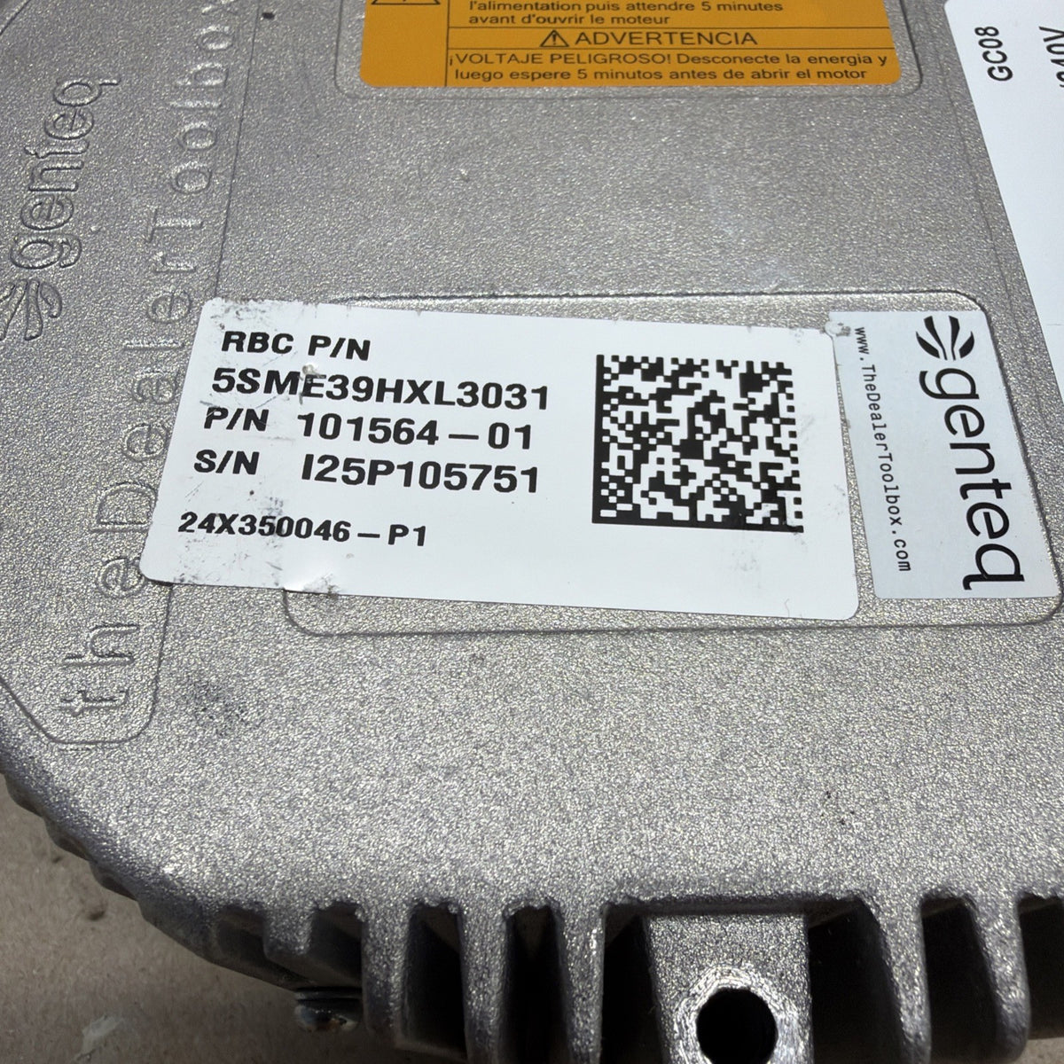 TESTED✅ Genteq ECM 3.0 Blower Motor 1/2HP   120/240V  101564-01 GC08