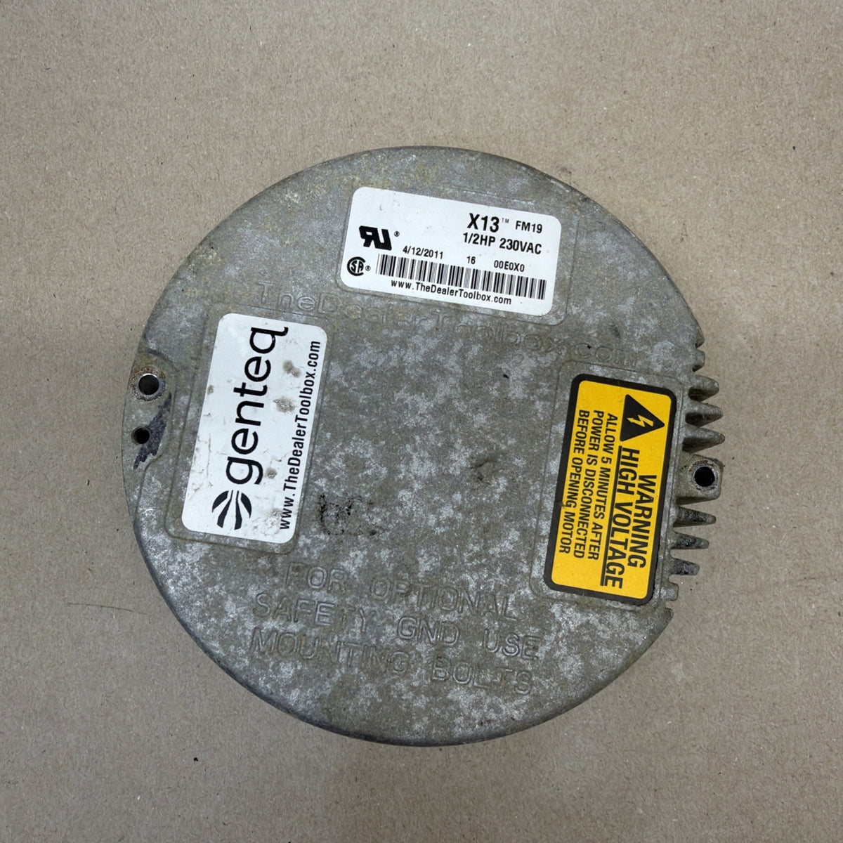 TESTED✅ GE Genteq ECM X13   1/2 HP Blower Motor  230VAC  FM19