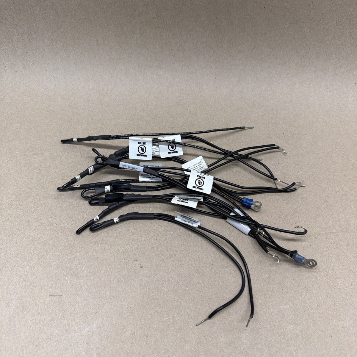 LOT OF 10 SIMPLEX 0733893 END OF LINE RESISTOR HARNESS FIRE ALARM SIGNALING WIRE