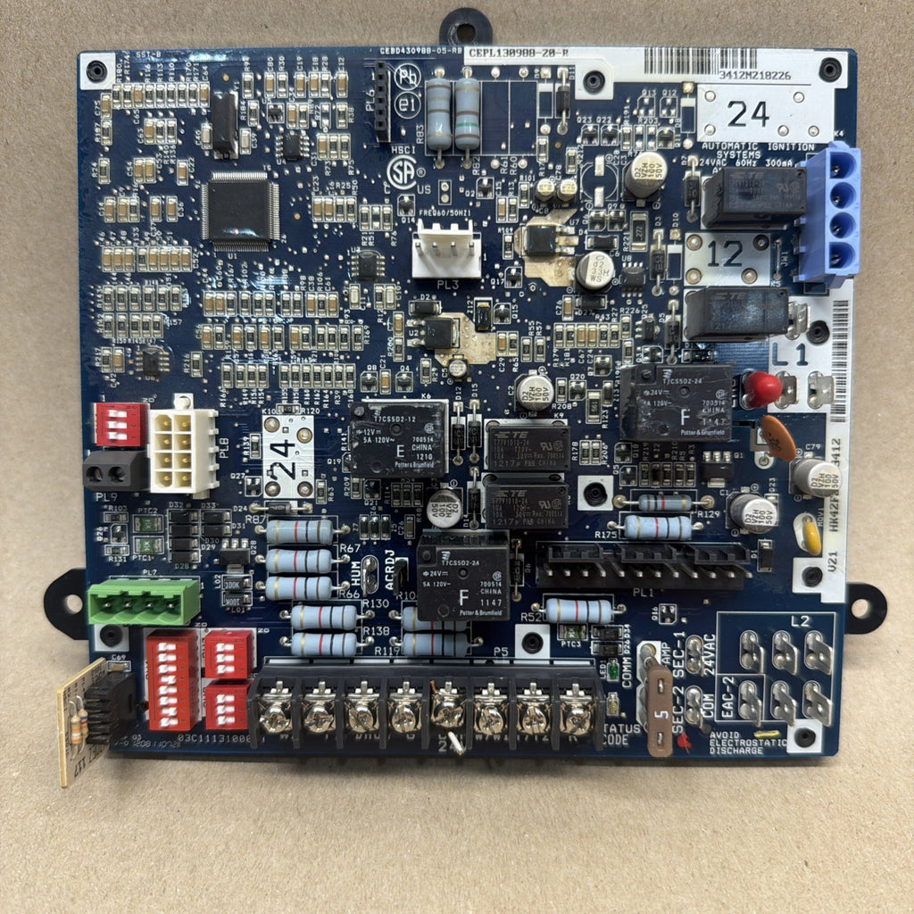 ✅ Carrier Bryant HK42FZ044 Control Board CEPL130988-20-R CEBD430988-05-RB