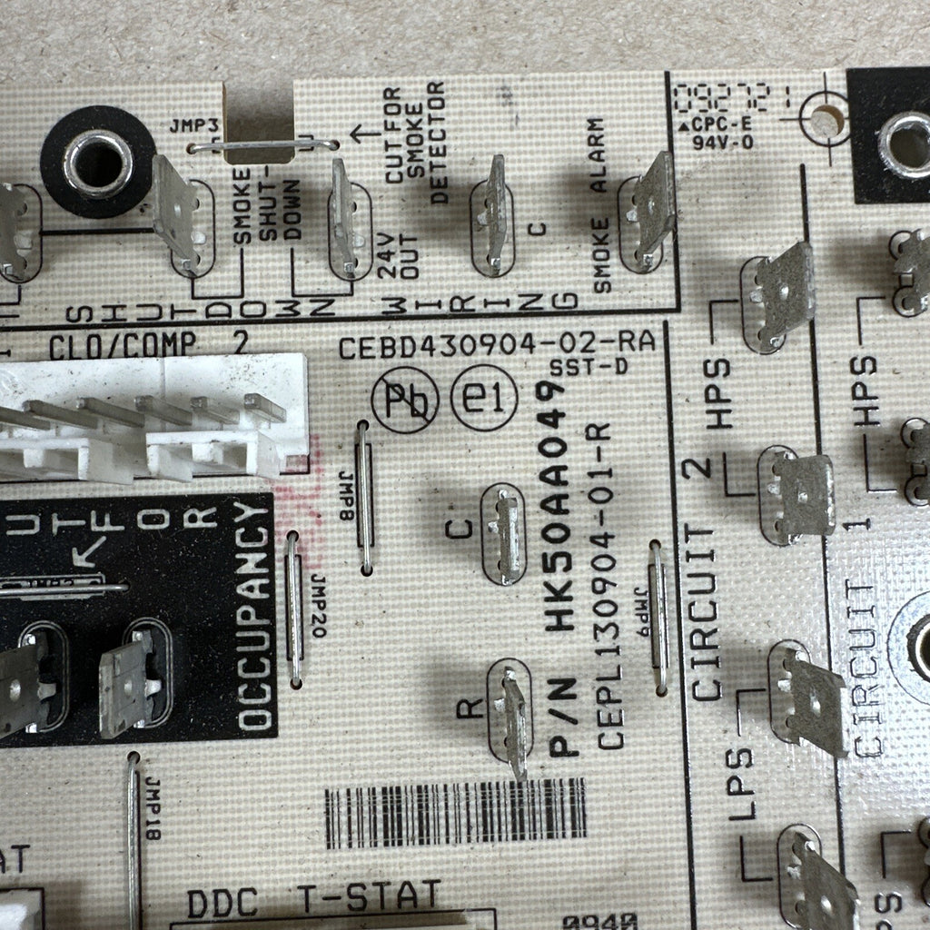HK50AA049 CEPL130904-01-R CEBD430904-02-RA Carrier RTU OEM control Board (F56)
