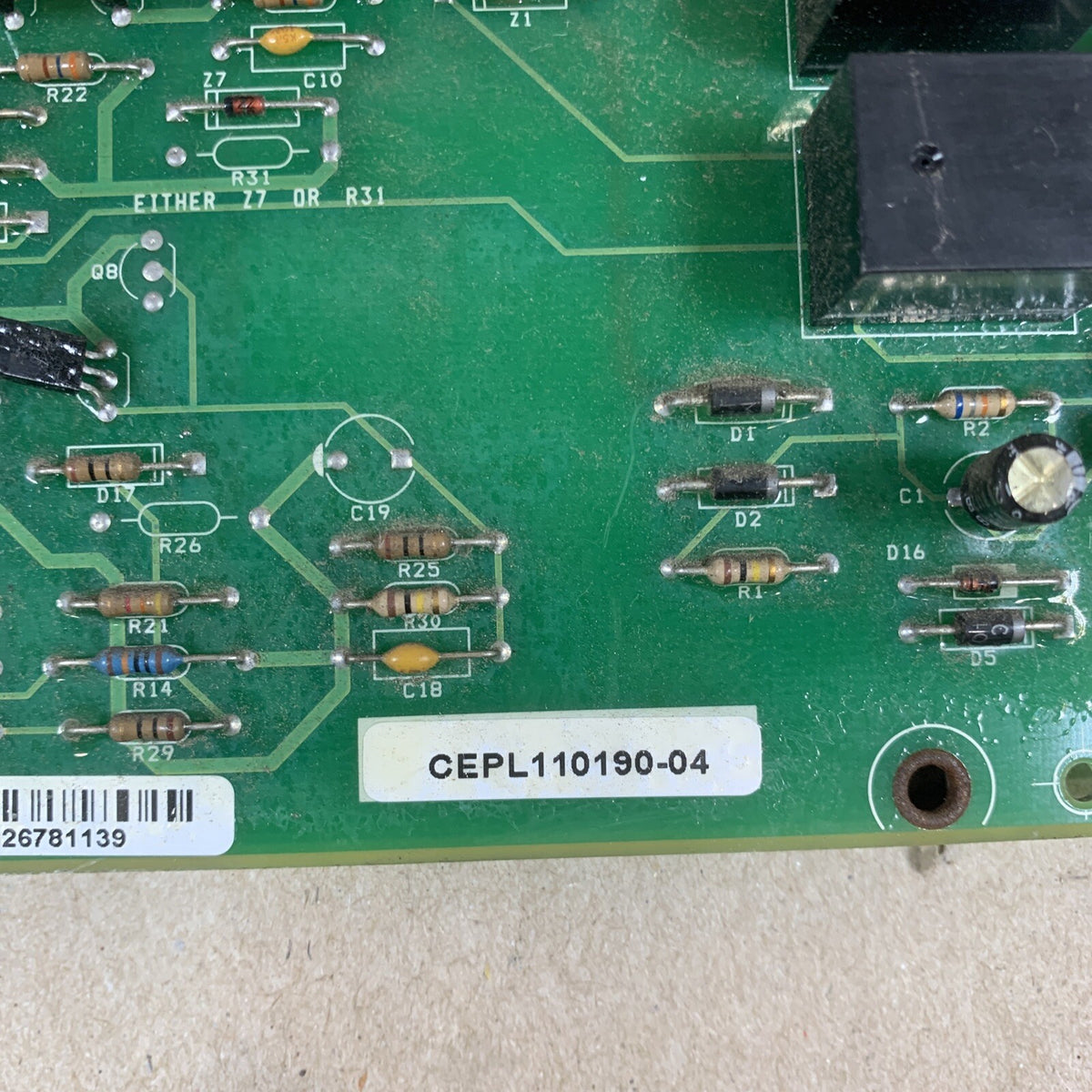 CARRIER BRYANT PAYNE CEPL110190-04 CEBD410197-09B CIRCUIT CONTROL BOARD (H10)