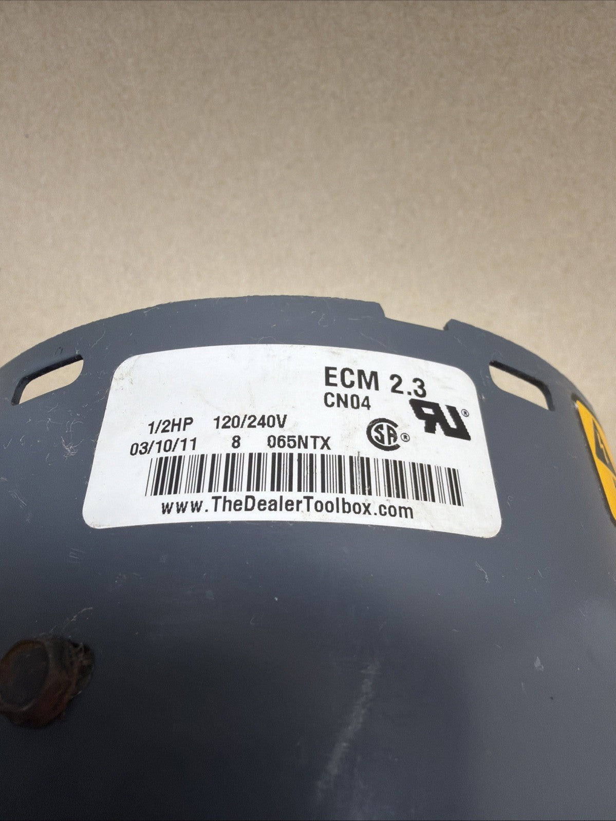 TESTED✅  ECM 1/2HP Blower Motor Controller GE 120/230V CCW CN04  D341314P68