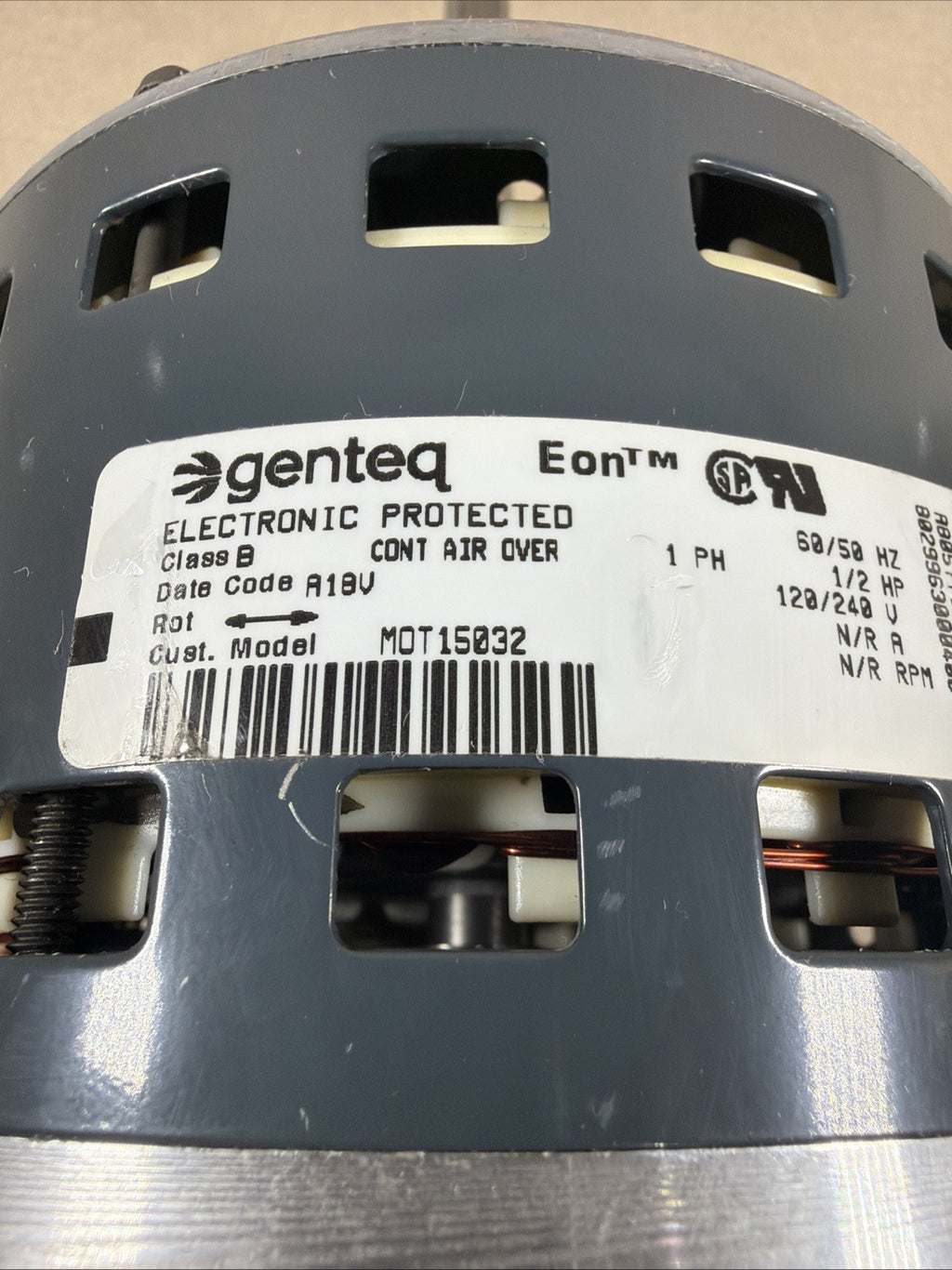 TESTED🔥 Genteq MOD02203 CCW 115V  Furnace Blower Motor 5SBA39GLV5501 HD03 (V8)