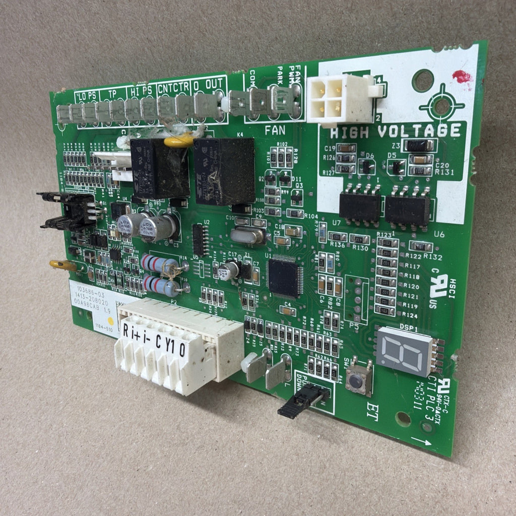 TESTED✅ LENNOX 103686-03 A/C Heat Pump Control Circuit Board 1184-510