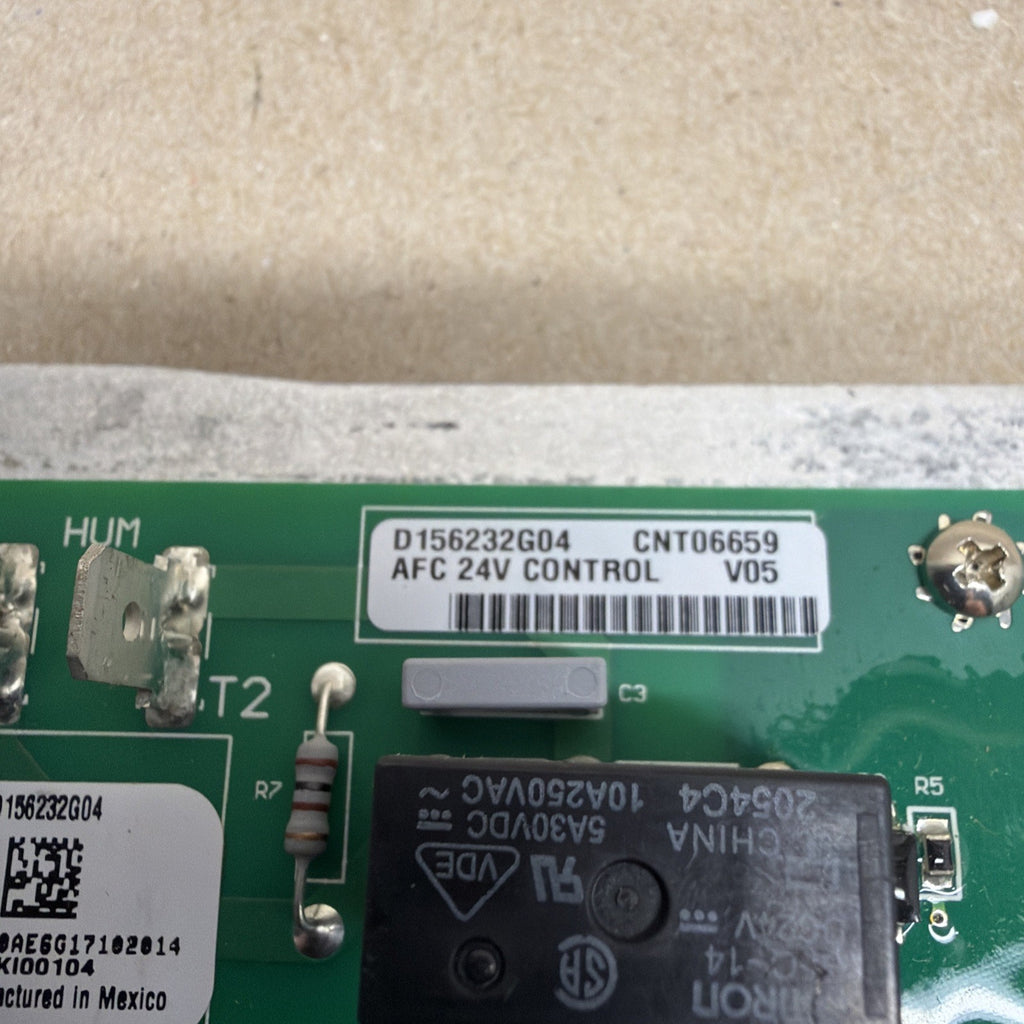 Trane D803401G07 Complete Control Board w/ Back Panel K100104 CNT07086