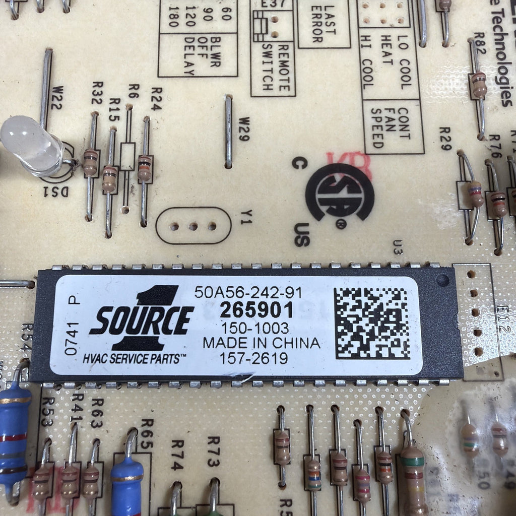 🔥 YORK Coleman 265901 Furnace Control Circuit Board 50A56-242-91 SOURCE 1