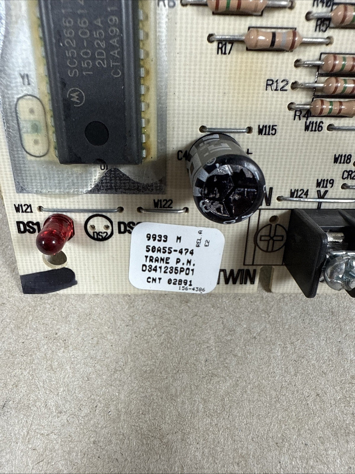 TESTED Furnace Control Circuit Board 50A55-474-04 D341235P01 White-Rodgers (H12)