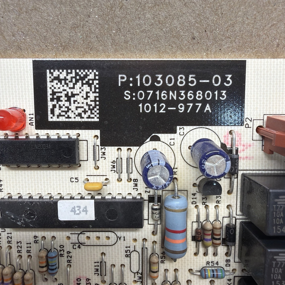 ✅  1012-83-9674 Honeywell Lennox PN 103085-03 Furnace Control Circuit Board