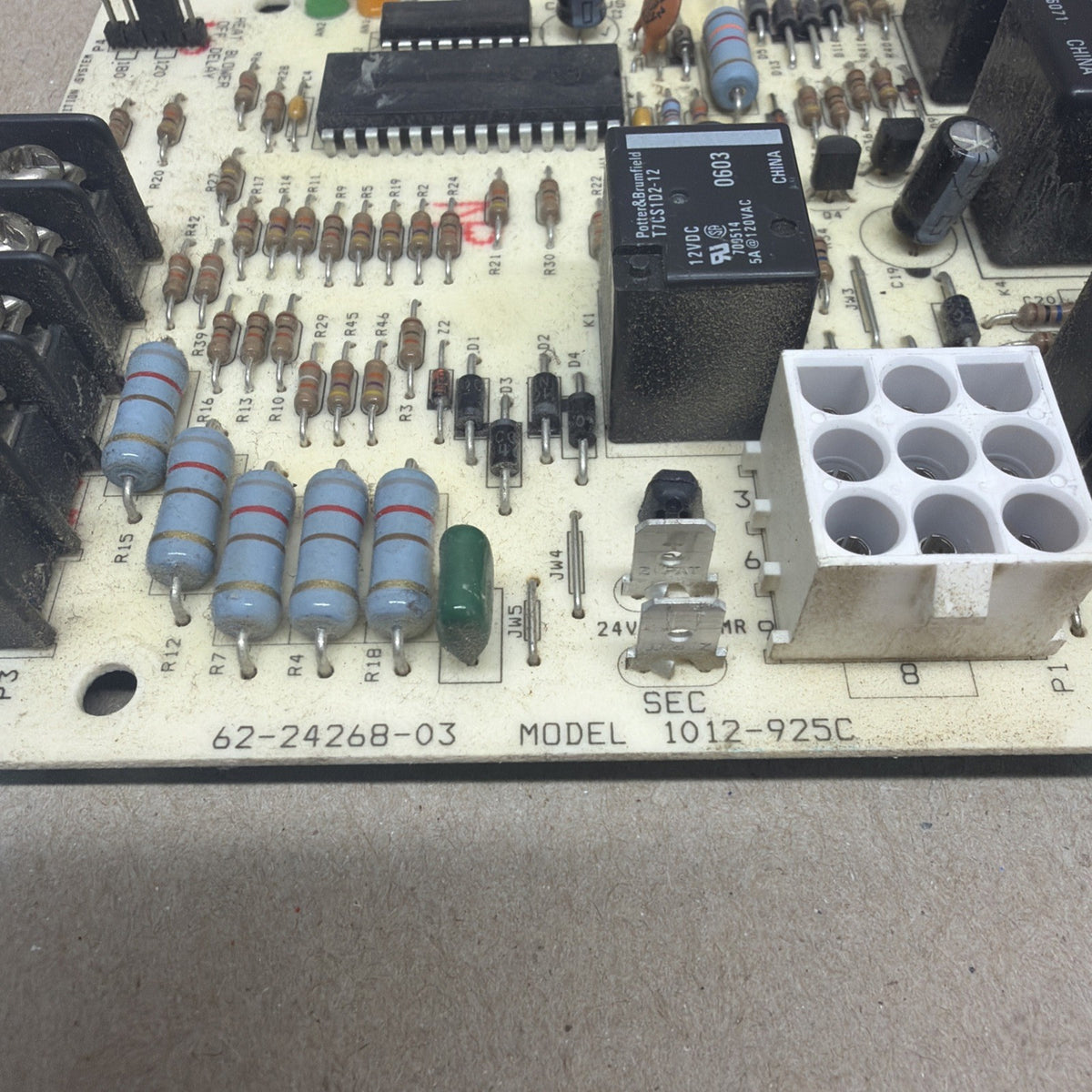 TESTED✅.  Rheem Ruud 1012-83-9257A 62-24268-03 1012-925C Fan Control Board