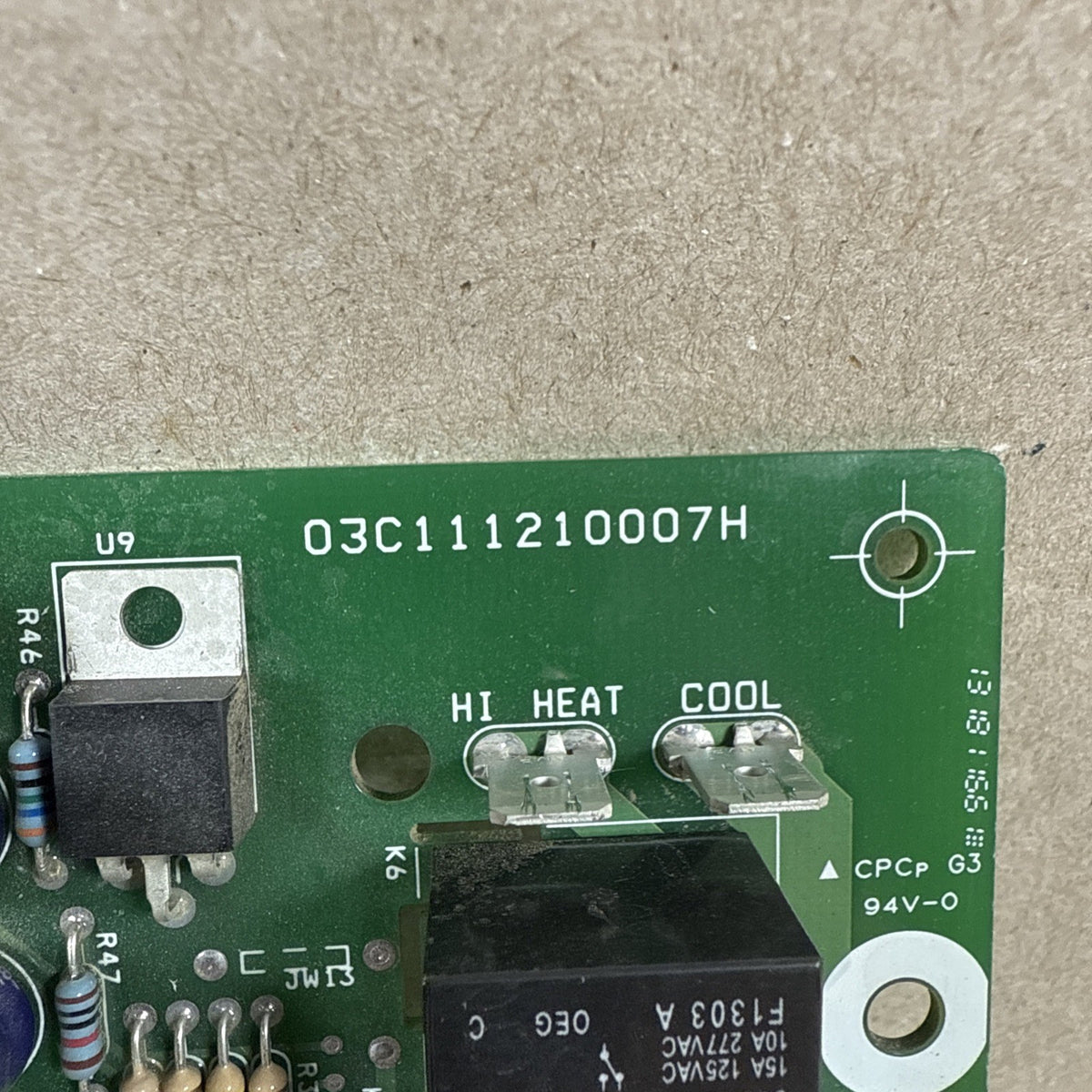 TESTED✅ Goodman Amana Furnace Control Board Part # 1165-83-4121 Rev A PCBBF132