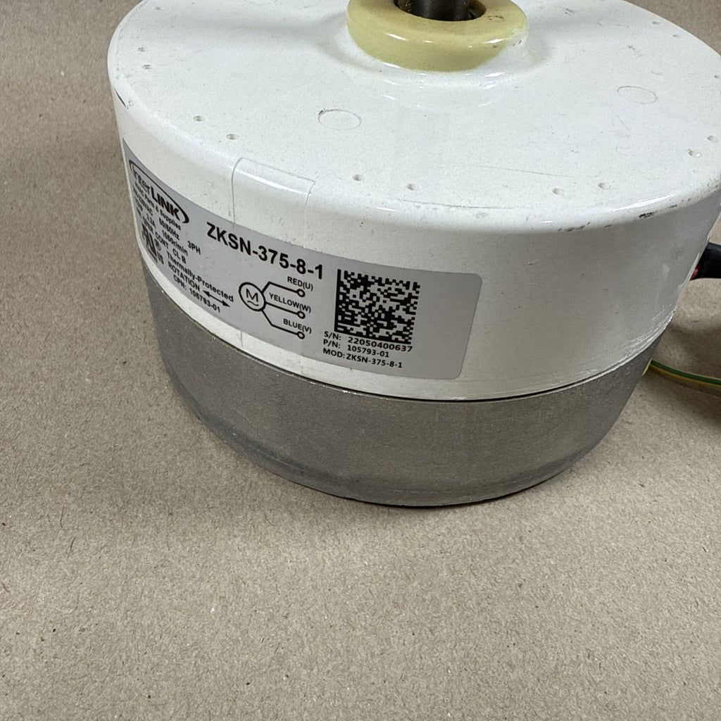 InterLink ZKSN-375-8-1 Programmable Blower Motor 208-230VAC 1/2HP 105793-01 MT27