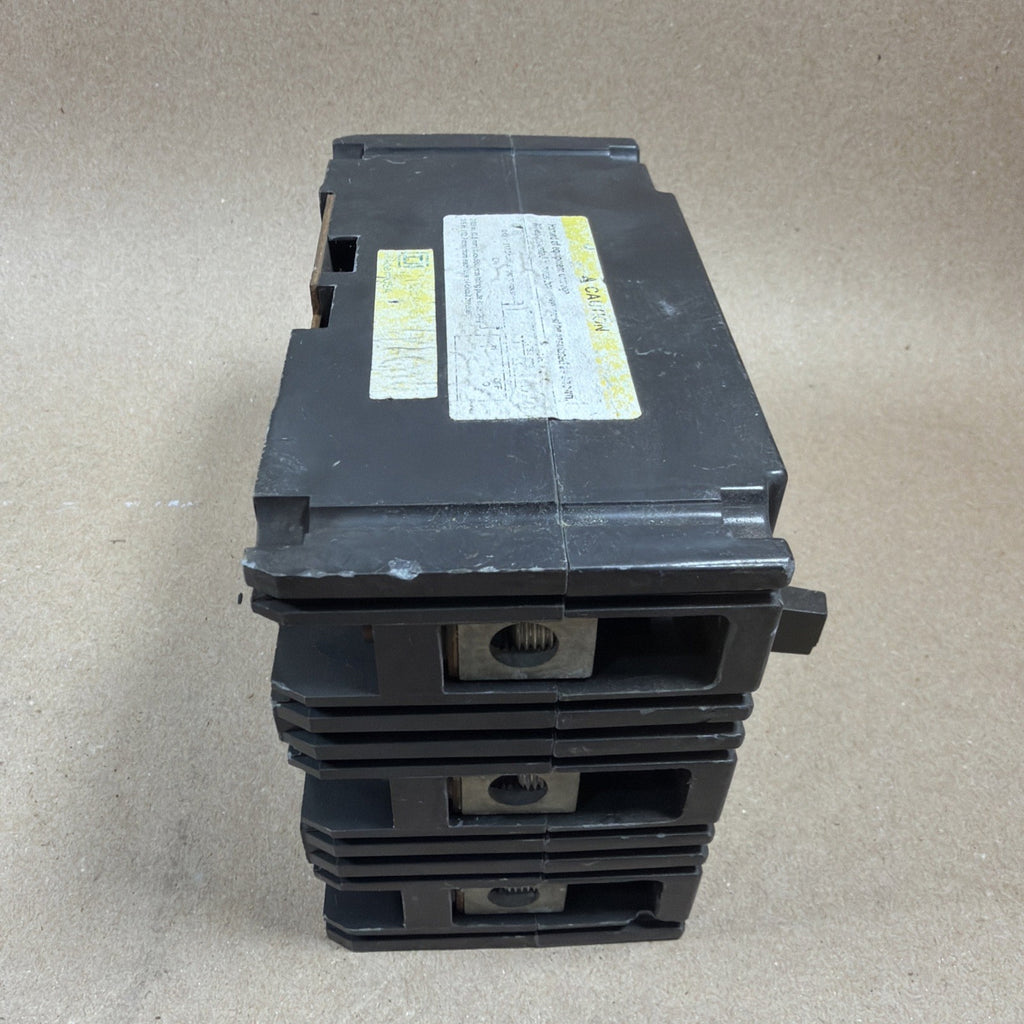 Square D 100A Thermal-Magnetic Circuit Breaker, FAL321008022, 3 Pole, 600V, Used