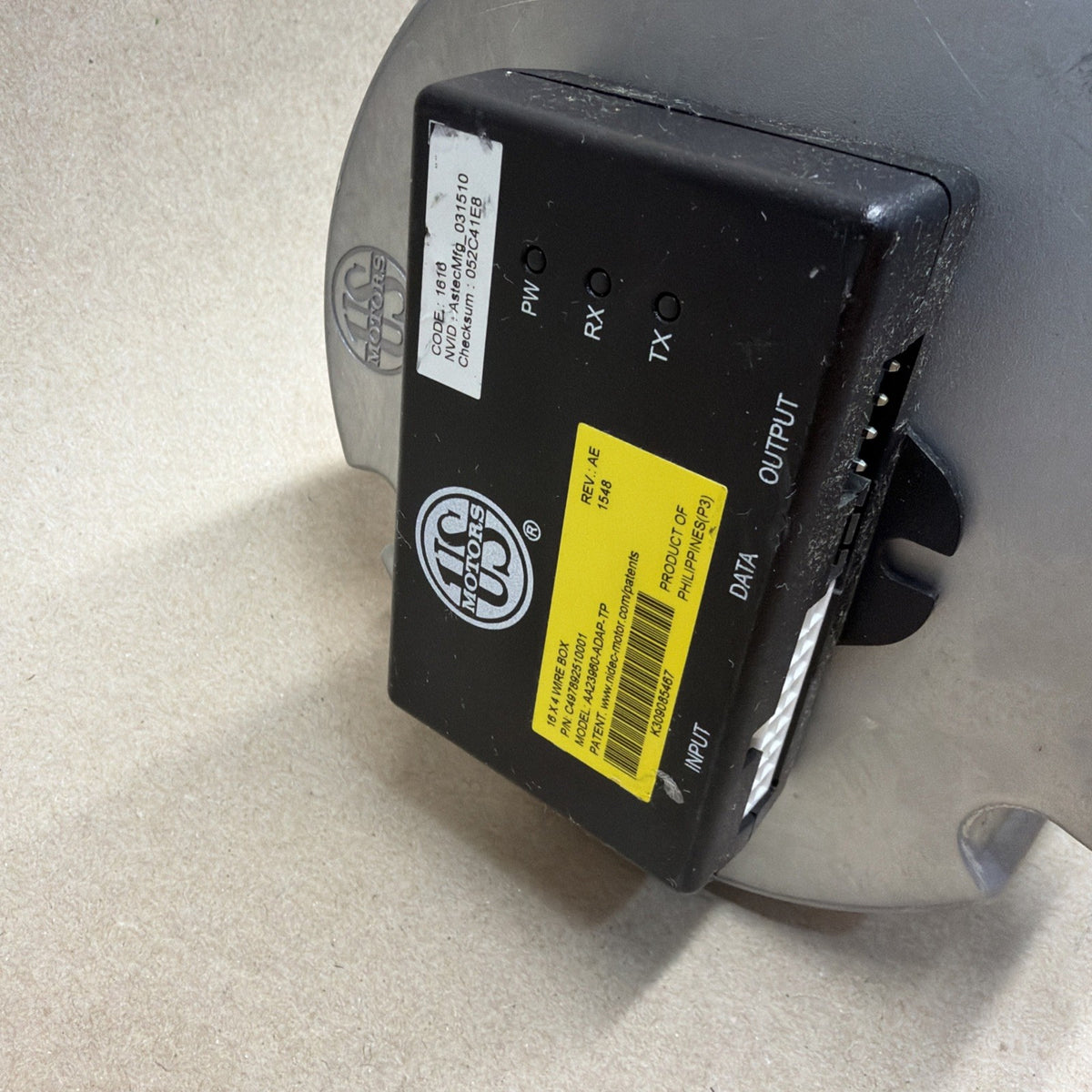 ✅ US Motors NIDEC M055PWDDY-0502  ECM PerfectSpeed Blower Motor 1HP 120/240V
