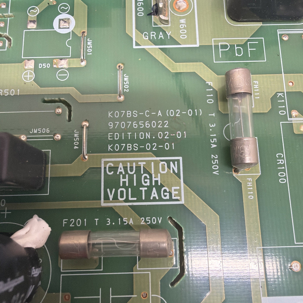 TESTED🔥 Fujitsu Control Board Card K07BS-C-A(02-01) 9707656022 K07BS-02-01