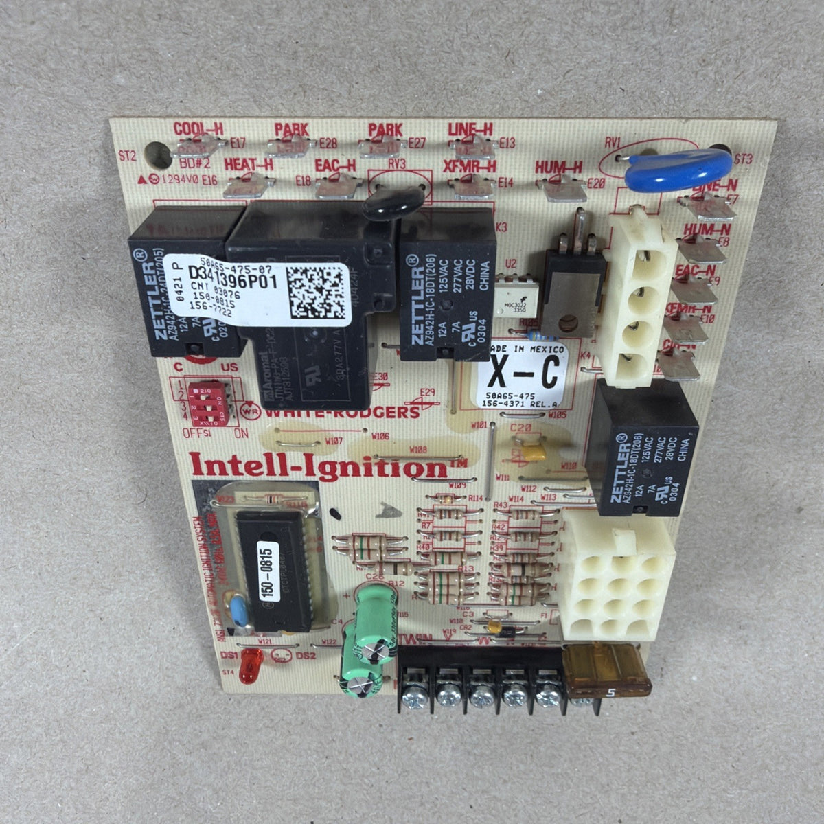 🔥🔥 White Rodgers D341396P01 Furnace Control Circuit Board 50A65-475-07 B45