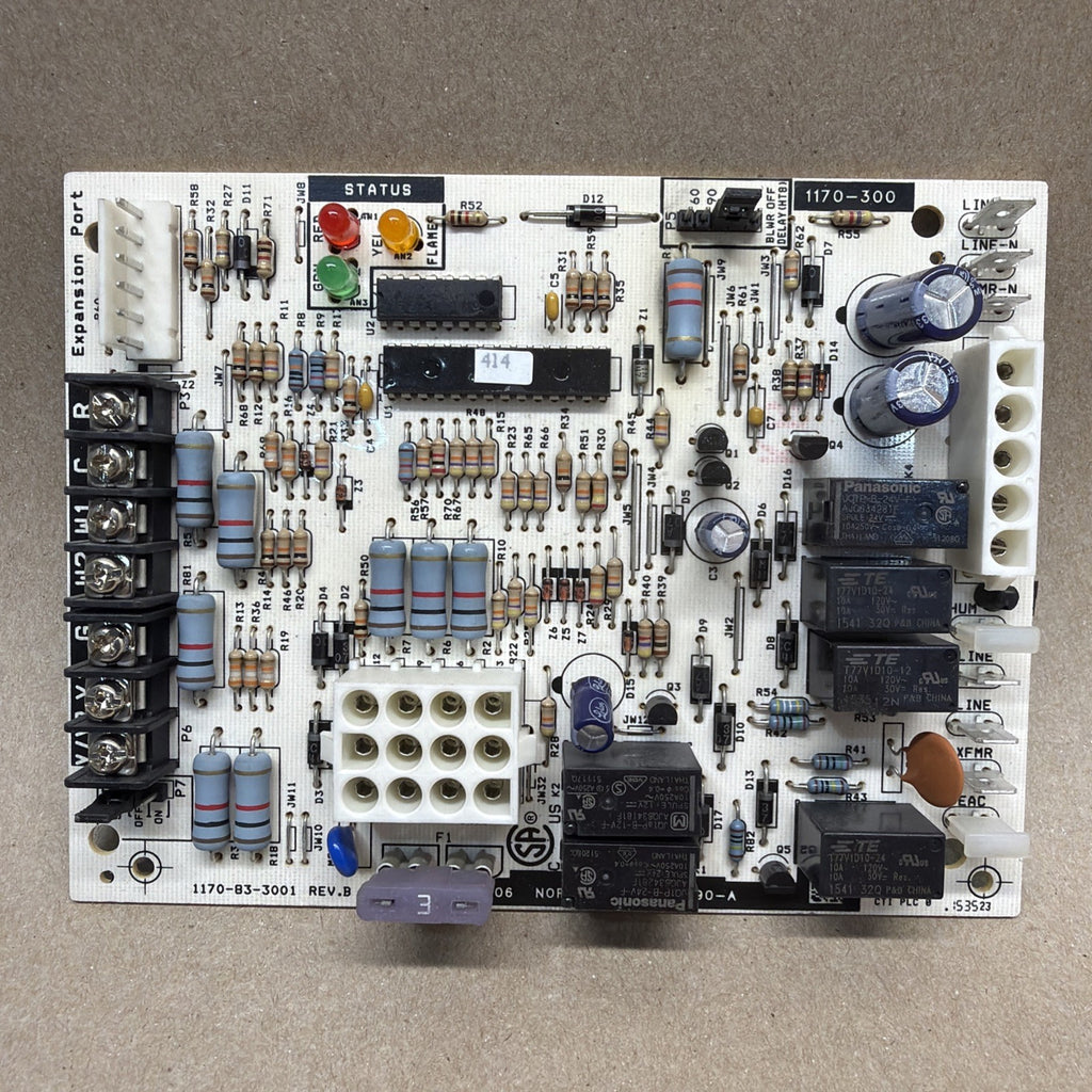 TESTED🔥 OEM Nordyne Tempstar Furnace Control  Board 1170-83-3001 624790-A