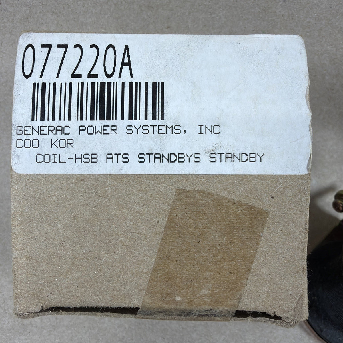 NEW 🔥 GENUINE GENERAC PART# 077220A