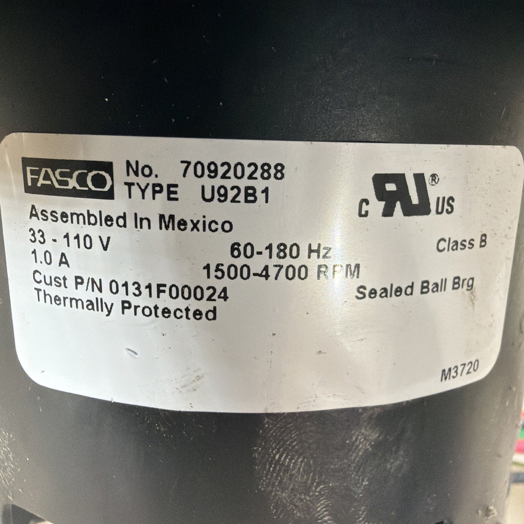 TESTED🔥 Fasco 70920288 Furnace Inducer Motor 0131F00024
