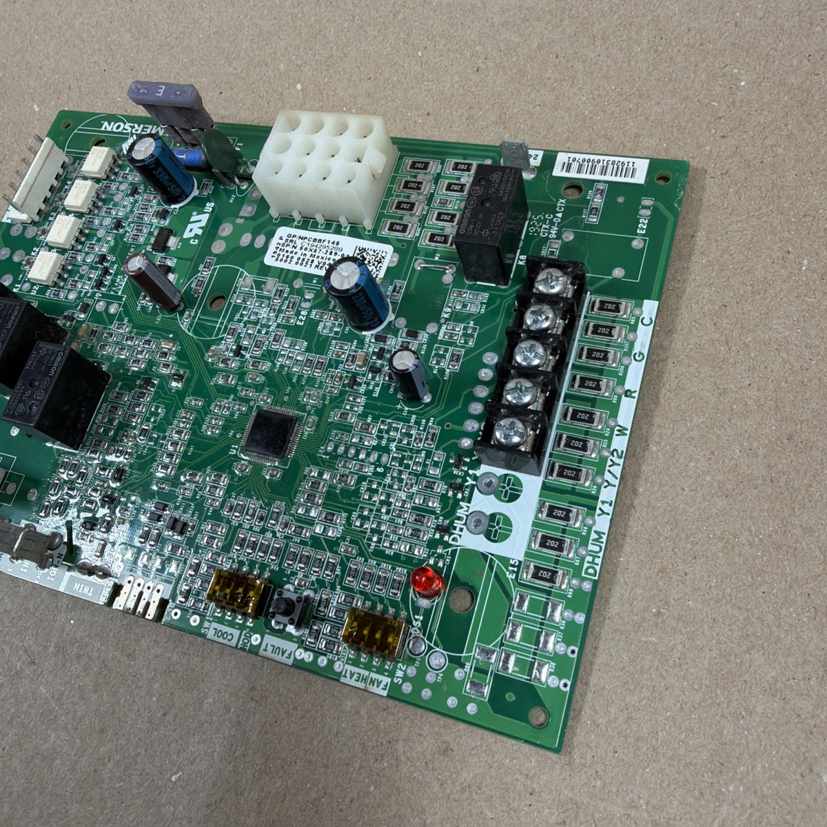 TESTED✅ OEM GOODMAN PCBBF163 FURNACE CONTROL BOARD HVAC 50X57-290-01