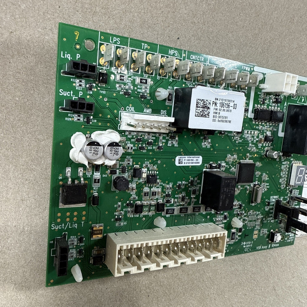 NEW!!!  Lennox 106156-03, AC & Heat Pump Control Board (G155)