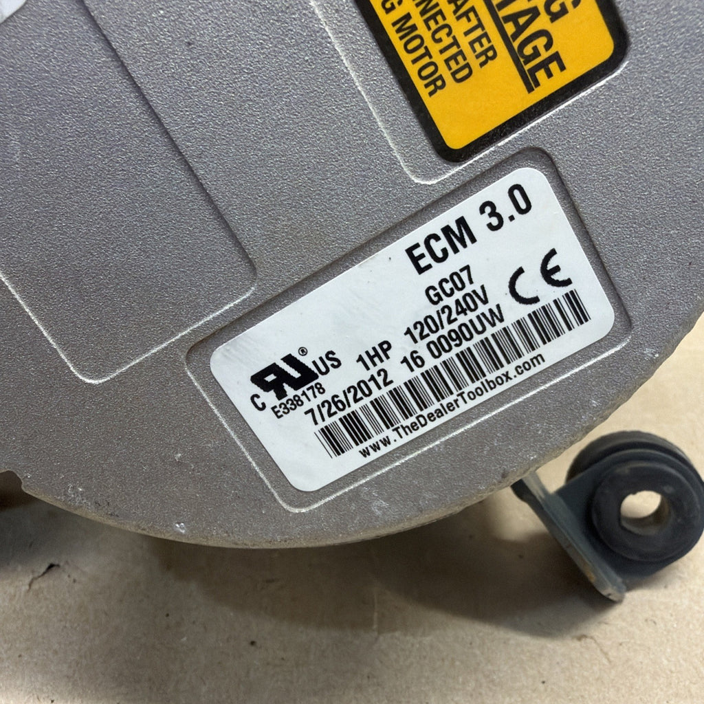 ✅ GENTEQ 5SME39SXL3022 ECM 3.0 Blower Motor 1HP 120/240V HD52SE122 GC07