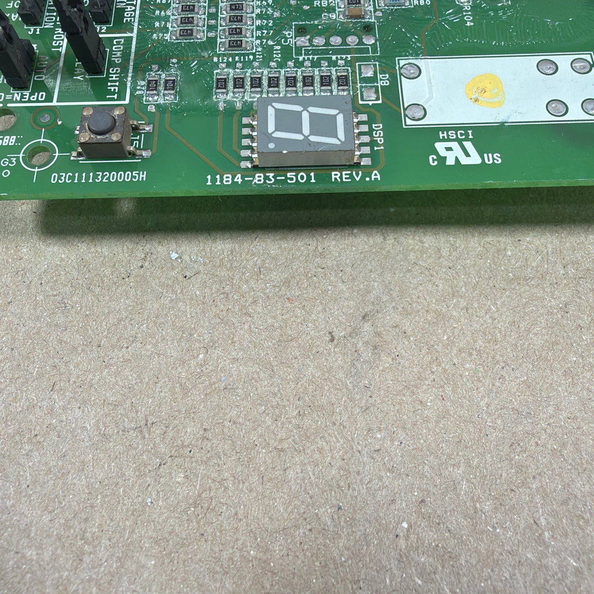 TESTED🔥🔥 LENNOX 1184-83-501 1184-501 103369-03 Heat Pump Control Board 10T56