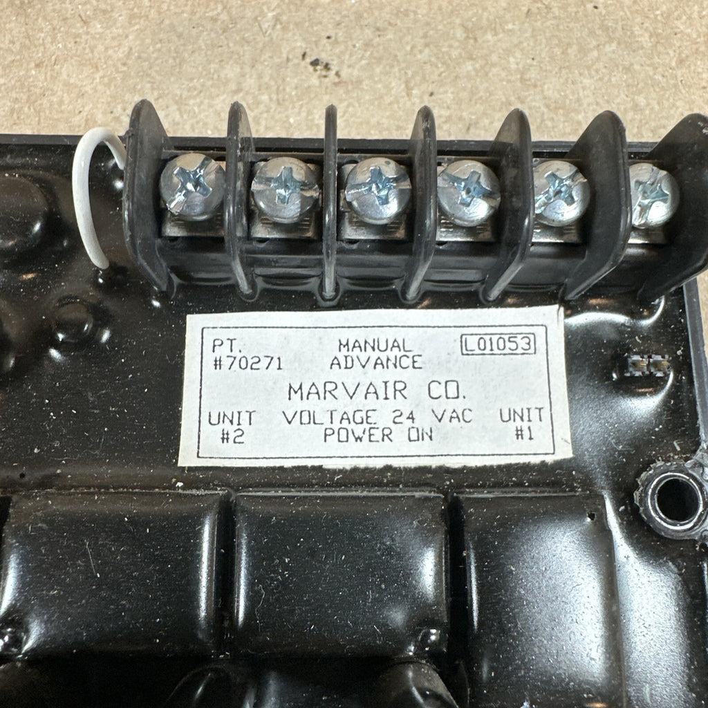 Marvair PN # 70271 Solid State Dual Control For Lead Lag Controller.   (A169)