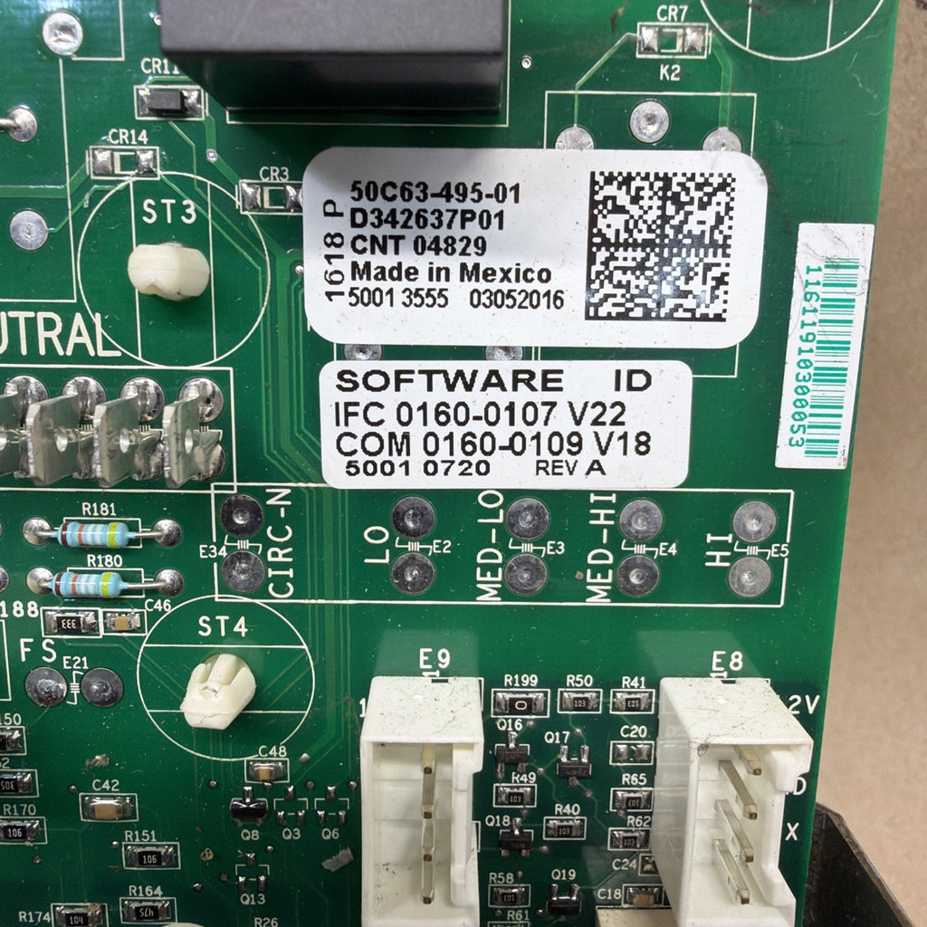 ✅ TRANE D342637P01 Control Circuit Board 50C63-495-01  CNT 04829
