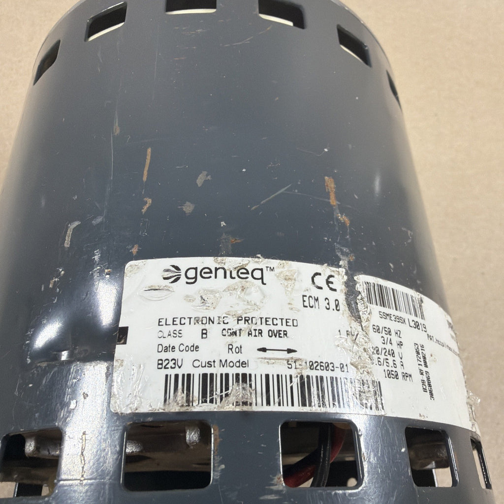 🔥 2023 Genteq 5SME39SXL3019 ECM 3.0 3/4HP GC09 Blower Motor 51-102603-01