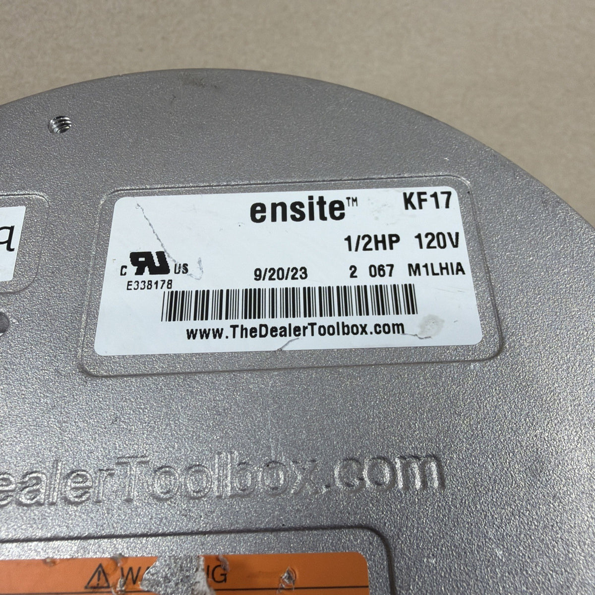 TESTED🔥 Genteq Ensite KF08 Blower Motor 5849972  120 V. 5/8HP RGF19100C16