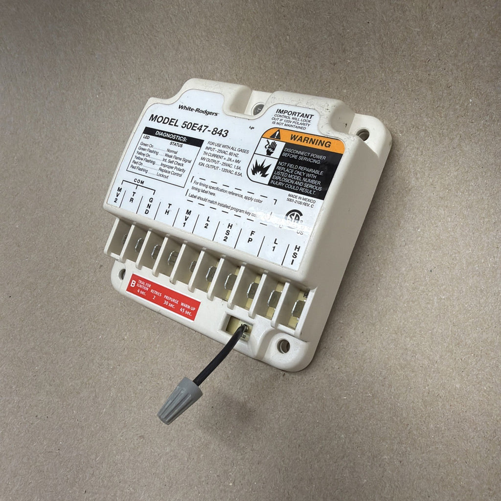 TESTED✅ White-Rodgers 50E47-843 Hot Surface Ignition Module w/ B Tab