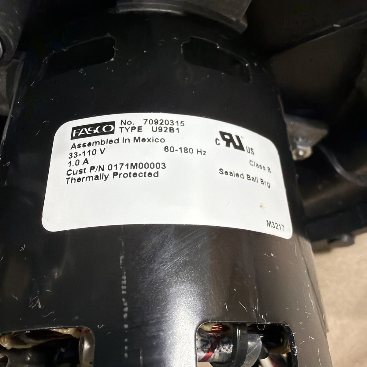 TESTED🔥🔥 70920315 OEM Furnace Draft Inducer Motor Fasco FJK8634407-2 (35)