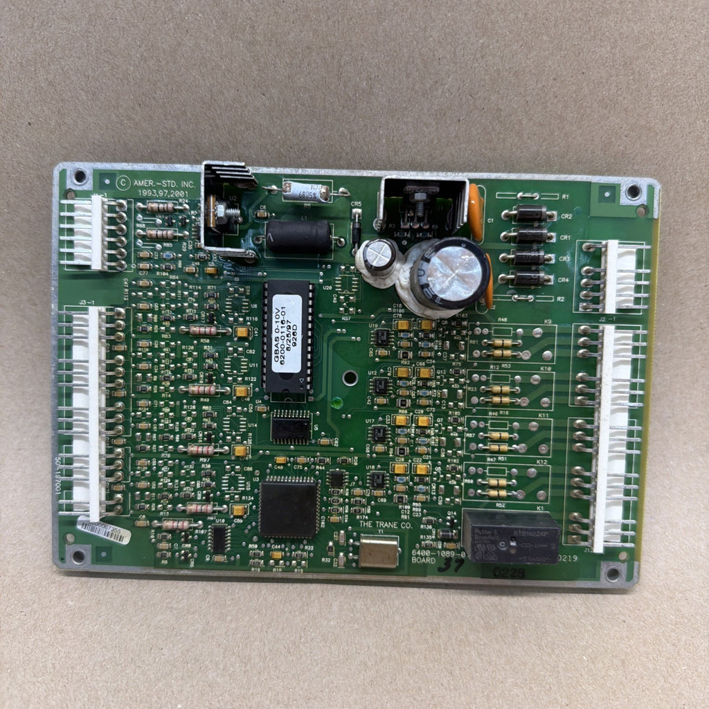 Tested✅ American Standard / Trane 6400-1089-01 Chiller Control Board Rev. A