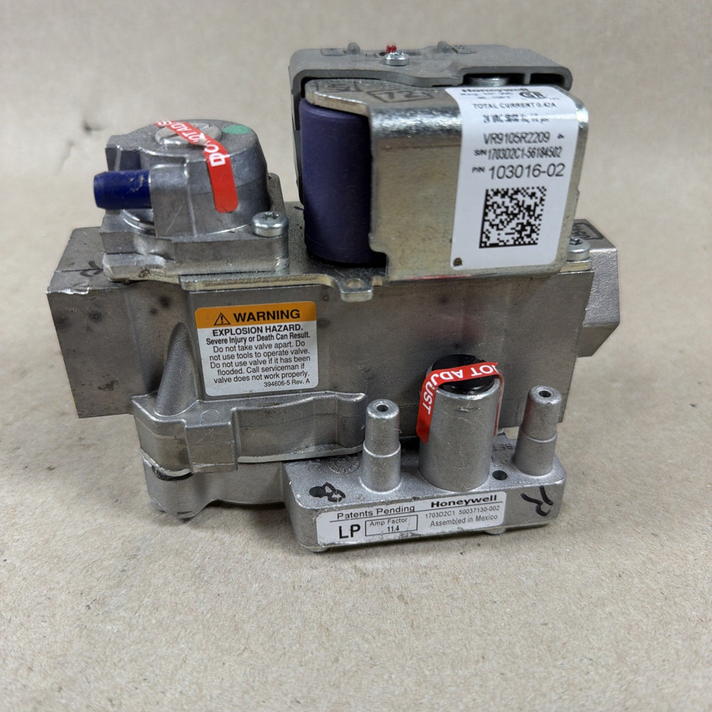 TESTED🔥🔥 Honeywell LP Modulating gas valve VR9105R2209 Lennox 103016-02 72W35
