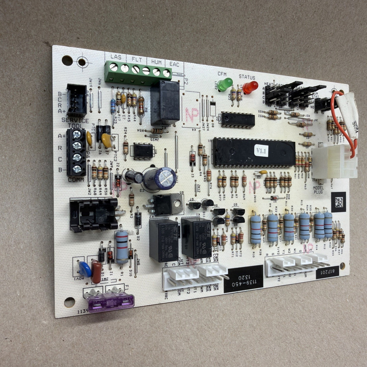 TESTED✅ York indoor furnace control board 1139-83-450 1139-450. 817201