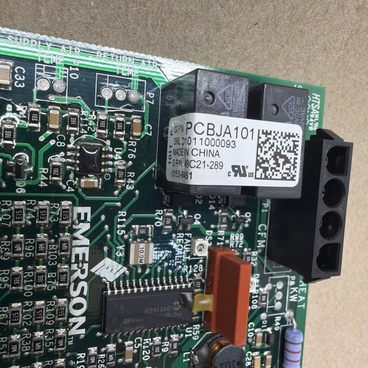 ✅. Goodman PCBJA101 Air Handler Control Board 48C21-289  Version V02 AB1