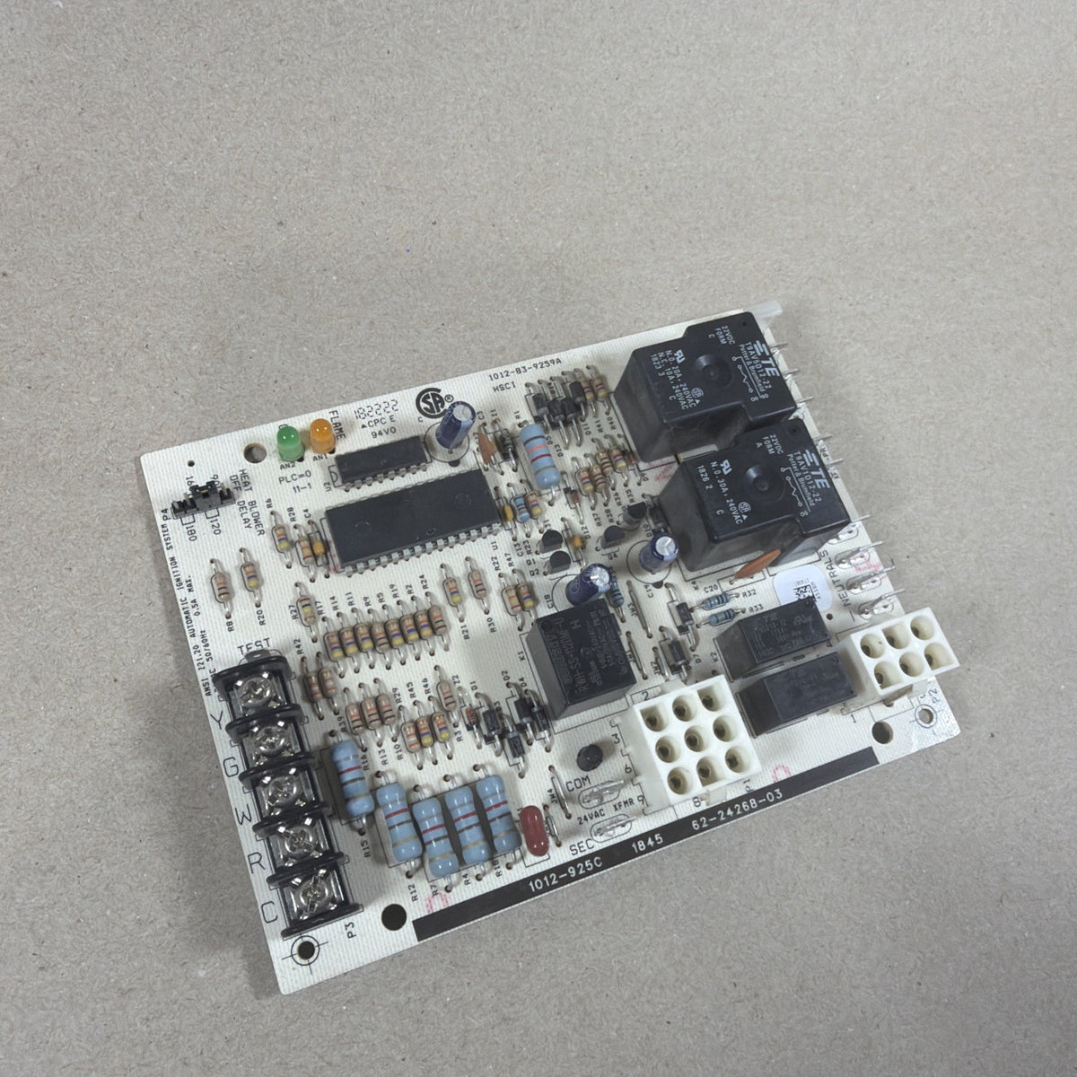 TESTED🔥 Carrier 1012-83-9259A Furnace Control Board 62-24268-03 1012-925C