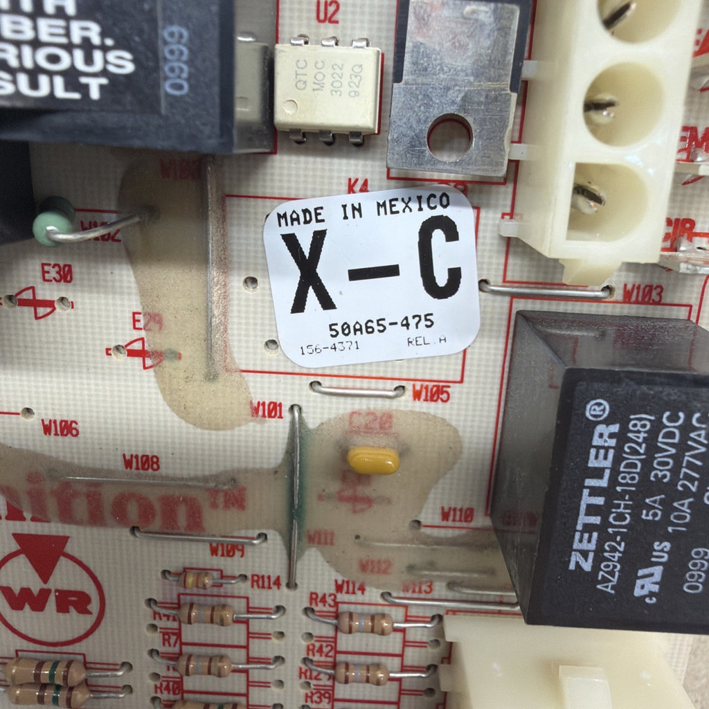 ✅  White Rodgers D341396P01 Furnace Control Circuit Board 50A65-475  156-4372
